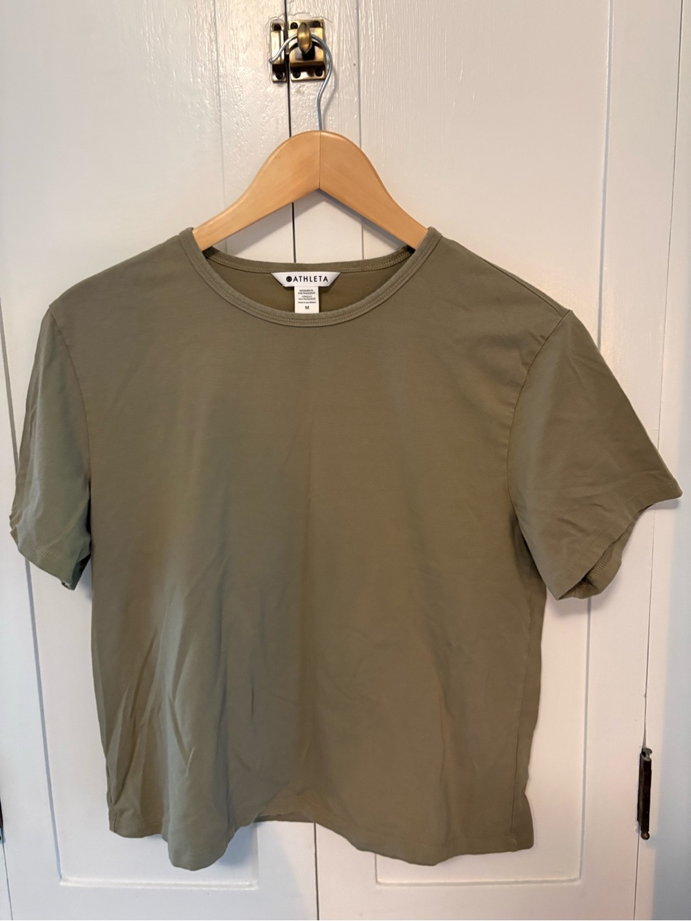 Athleta Women’s Olive Crewneck T-Shirt